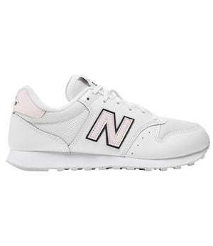 New Balance Sneakers Scarpa Lifestyle - Donna - Tier 4 - Synthetic Leather-Mesh - Natural Off White-Pinky Donna Mod. GW500 RTG WHITE