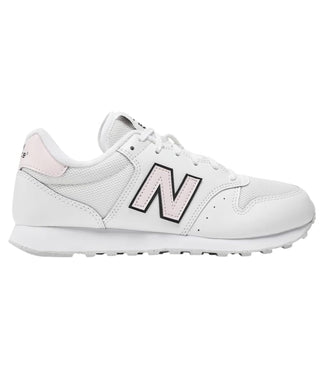 New Balance Sneakers Scarpa Lifestyle - Donna - Tier 4 - Synthetic Leather-Mesh - Natural Off White-Pinky Donna Mod. GW500 RTG WHITE