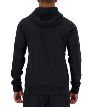 New Balance Felpa cappuccio Tech Knit Pull Over Hoodie - Black (001) Uomo Mod. MT4113 9BK Black