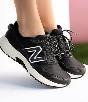 New Balance Sneakers Scarpa Running - Trail - Womens - Textile/Textile/Other - Blacktop B Donna Mod. WT410 LB8 BLACK