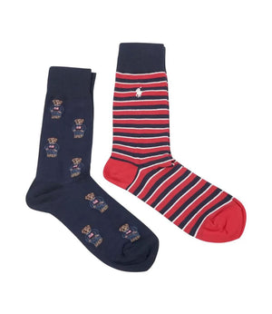 Polo Ralph Lauren Cappello Combed Cotton-Aob Bear/Stripe 1 UNISEX Mod. 449892838 AOB/STRIPE 001 MULTI