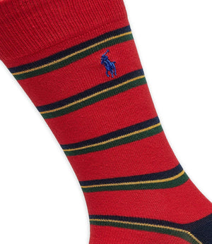 Polo Ralph Lauren Calzini Bci Combed Cotton-Heritage Icon Bear UNISEX Mod. 449958830 HRTG CN BEAR 001 NAVY