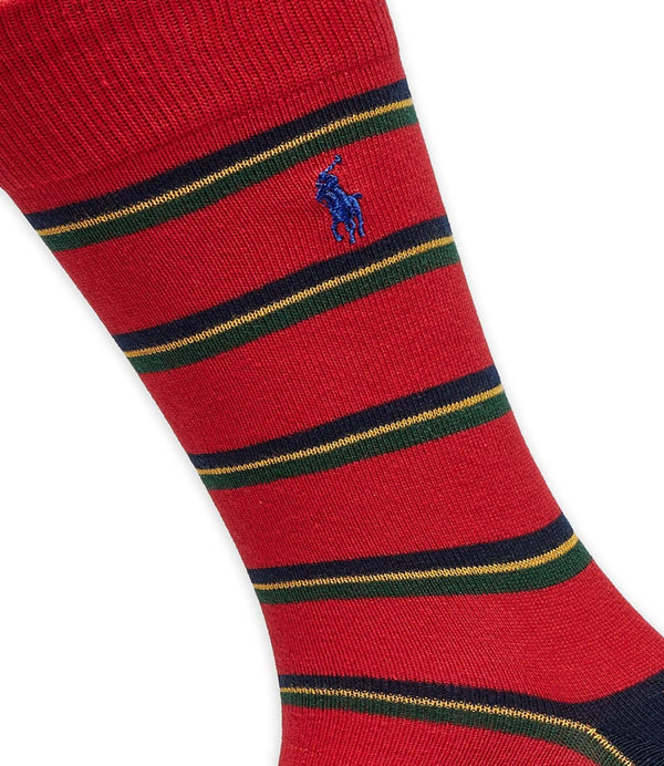 Polo Ralph Lauren Calzini Bci Combed Cotton-Heritage Icon Bear UNISEX Mod. 449958830 HRTG CN BEAR 001 NAVY