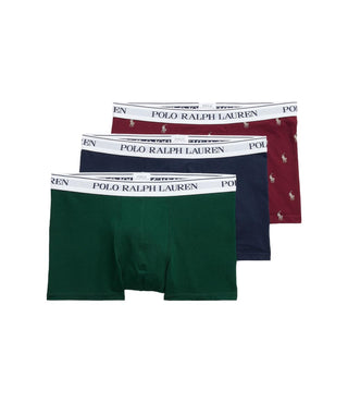 Polo Ralph Lauren Boxer Bci Cotton/Elastane-3Pk-Trn Uomo Mod. 714830299 CLSSIC TRUNK 123 MULTI