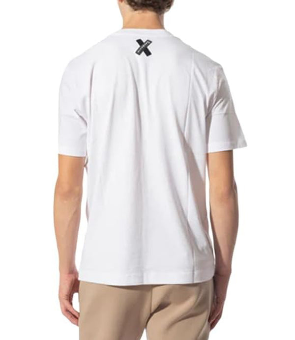 John Richmond Tshirt T-Shirt Alipo Uomo Mod. UMA24144TS WHITE Bianco
