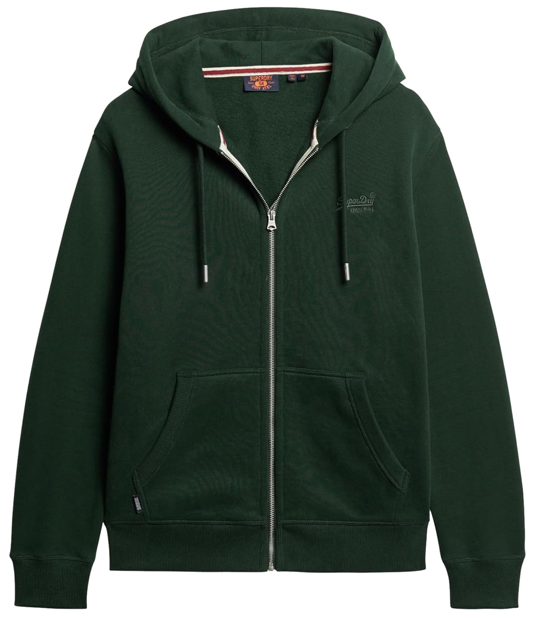 Superdry Felpa Zip Essential Logo Zip Hoodie Uomo Mod
