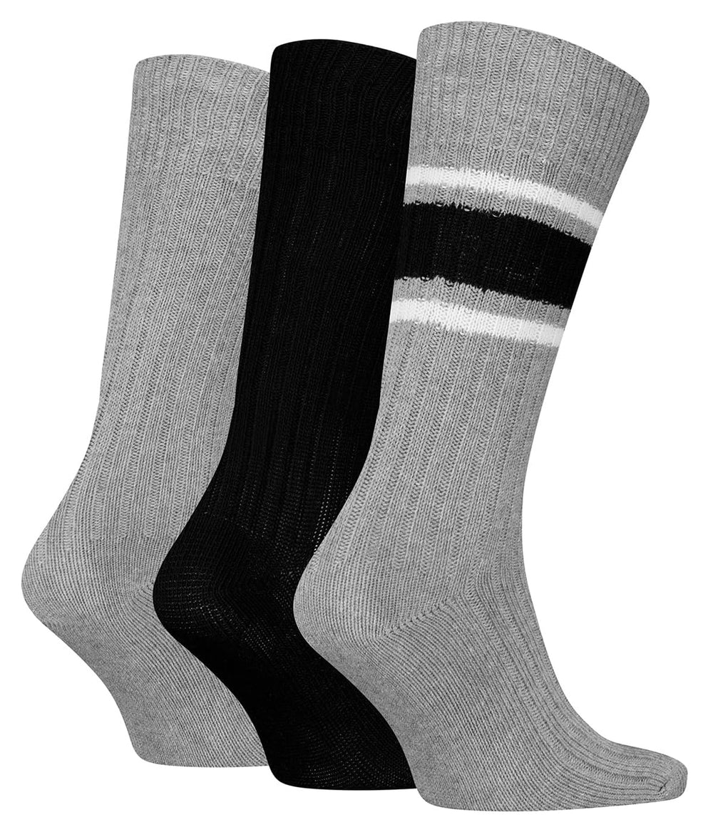 Tommy Hilfiger Calzini Uomo Mod. 701229786 3PACK 002 BLACK