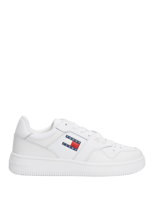 Tommy Hilfiger Sneakers Tjw Retro Basket Ess Donna Mod. EN0EN02505 YBS WHITE
