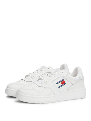 Tommy Hilfiger Sneakers Tjw Retro Basket Ess Donna Mod. EN0EN02505 YBS WHITE