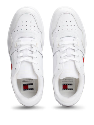 Tommy Hilfiger Sneakers Tjw Retro Basket Ess Donna Mod. EN0EN02505 YBS WHITE