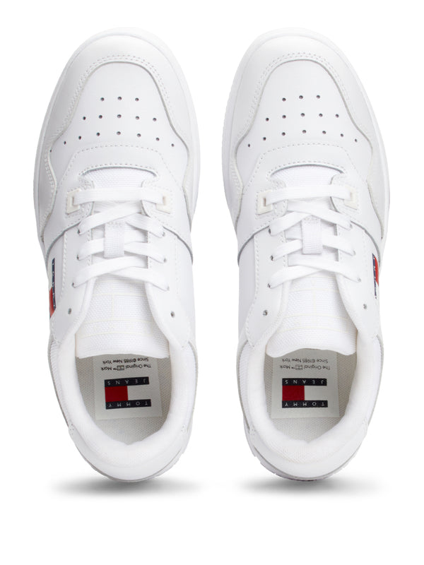 Tommy Hilfiger Sneakers Tjw Retro Basket Ess Donna Mod. EN0EN02505 YBS WHITE