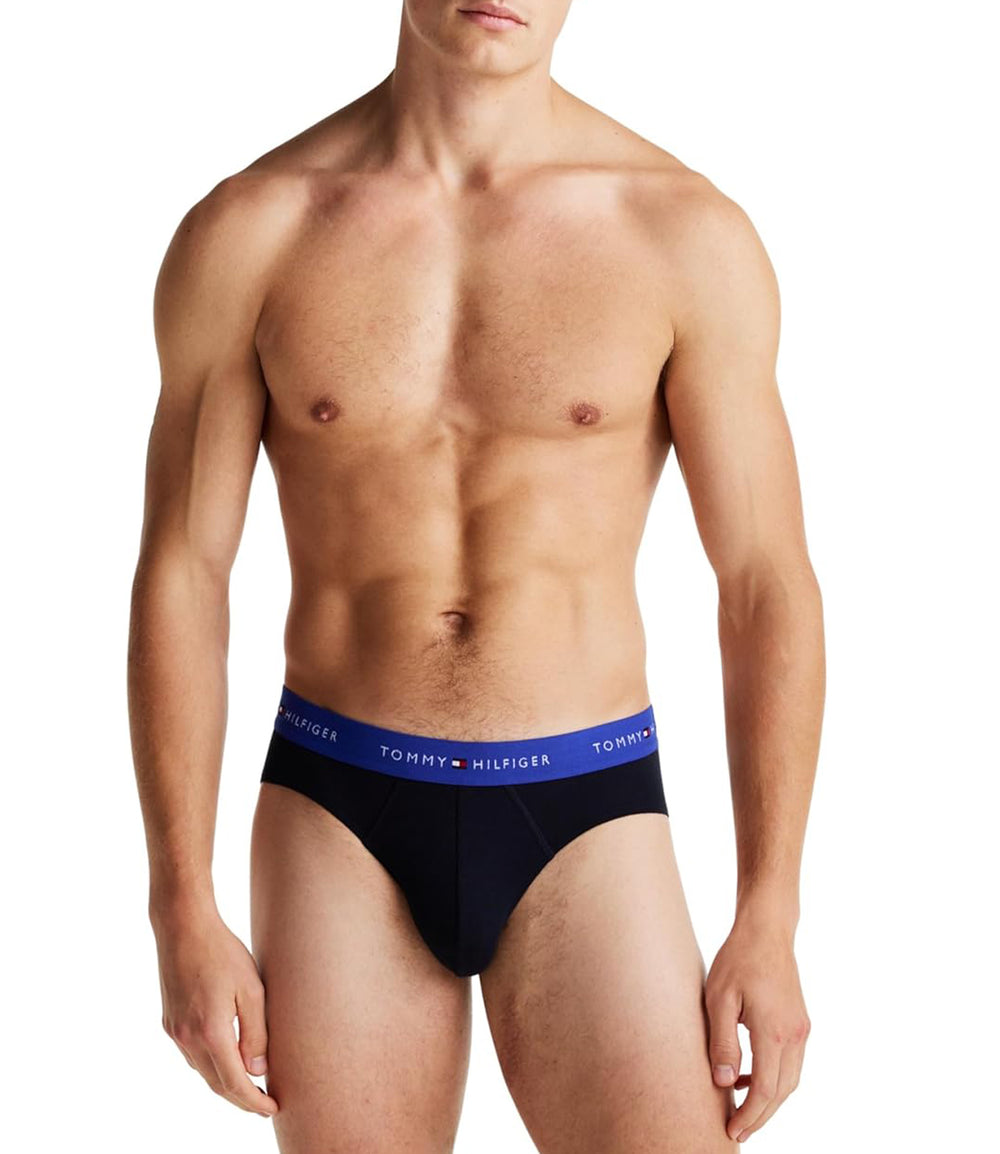 Tommy Hilfiger Slip Uomo Mod. UM0UM02904 3PACK 0Y1 Blu