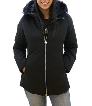 Yes Zee Cappotto Donna Mod. O051Q200 0801 Nero