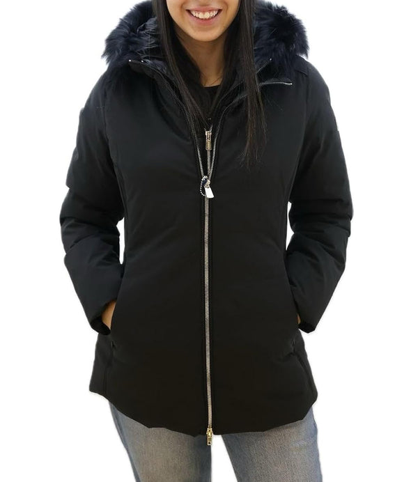 Yes Zee Cappotto Donna Mod. O051Q200 0801 Nero