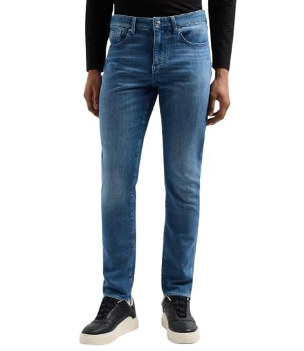 A|X Armani Exchange Pantalone 5 Tasche Uomo Mod. XM000070 AF14368 MB002 Denim