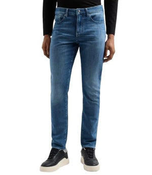 A|X Armani Exchange Pantalone 5 Tasche Uomo Mod. XM000070 AF14368 MB002 Denim