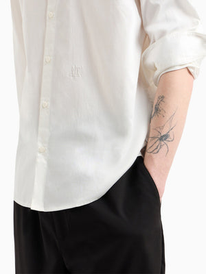 A|X Armani Exchange Camicia Manica Lunga Uomo Mod. XM000339 AF10192 U0009 Bianco