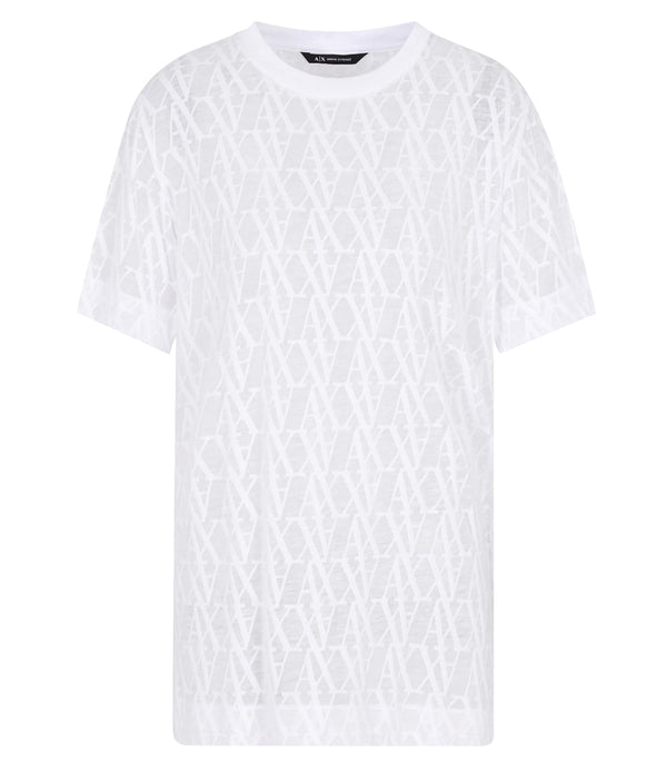 A|X Armani Exchange T-shirt Donna Mod. XW000513 AF10835 F0028 Bianco
