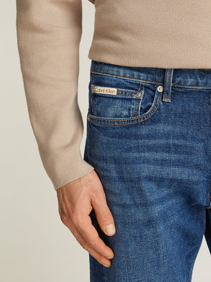 Calvin Klein Jeans Jeans Uomo Mod. J30J327016 STANDAR STRAIGHT 1BJ DENIM