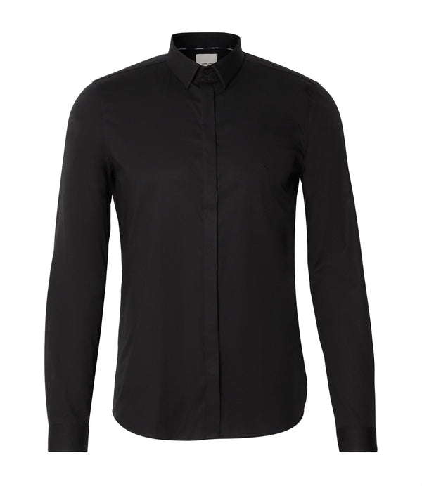 Calvin Klein Camicia Maniche Lunghe Uomo Mod. K10K109891 BEH Black
