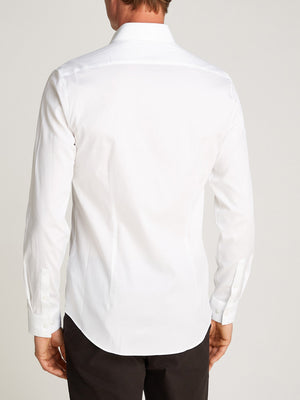 Calvin Klein Camicia Manica Lunga Uomo Mod. K10K113863 YAF WHITE