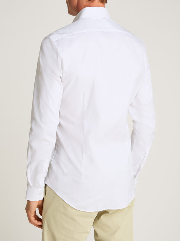 Calvin Klein Camicia m/l Uomo Mod. K10K114326 MICRO YAF WHITE