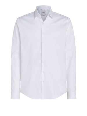 Calvin Klein Camicia m/l Uomo Mod. K10K114326 MICRO YAF WHITE