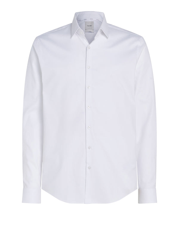 Calvin Klein Camicia m/l Uomo Mod. K10K114326 MICRO YAF WHITE