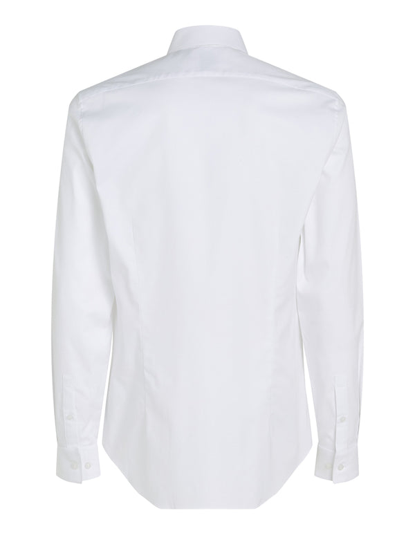Calvin Klein Camicia m/l Uomo Mod. K10K114326 MICRO YAF WHITE