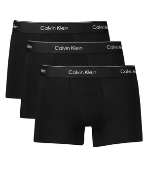 Calvin Klein Boxer Uomo Mod. LV00NB4392 TRUNK 3PK TM6 Nero