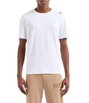 Ea7 Emporio Armani T-shirt Uomo Mod. 6DPT06 PJFFZ 1100 Bianco