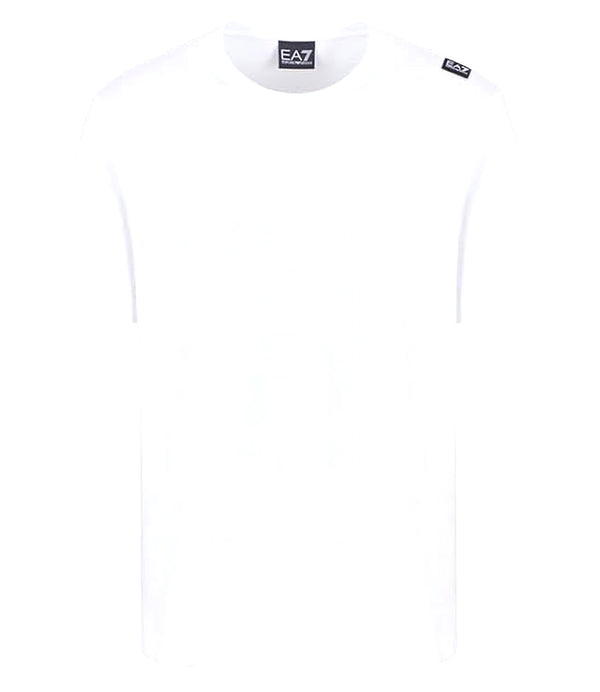 Ea7 Emporio Armani T-shirt Uomo Mod. 6DPT06 PJFFZ 1100 Bianco