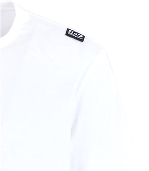 Ea7 Emporio Armani T-shirt Uomo Mod. 6DPT06 PJFFZ 1100 Bianco
