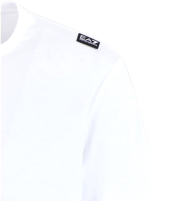 Ea7 Emporio Armani T-shirt Uomo Mod. 6DPT06 PJFFZ 1100 Bianco