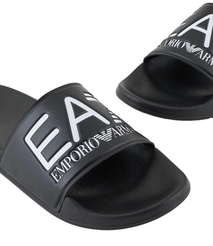 Ea7 Emporio Armani Ciabatta UNISEX Mod. 7X000108 AF15118 UC001 BLACK