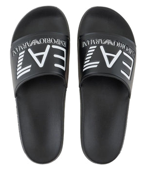 Ea7 Emporio Armani Ciabatta UNISEX Mod. 7X000108 AF15118 UC001 BLACK