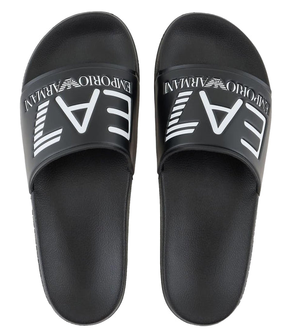 Ea7 Emporio Armani Ciabatta UNISEX Mod. 7X000108 AF15118 UC001 BLACK