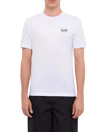 Ea7 Emporio Armani T-shirt Uomo Mod. 8NPT25 PJVPZ 1100 White