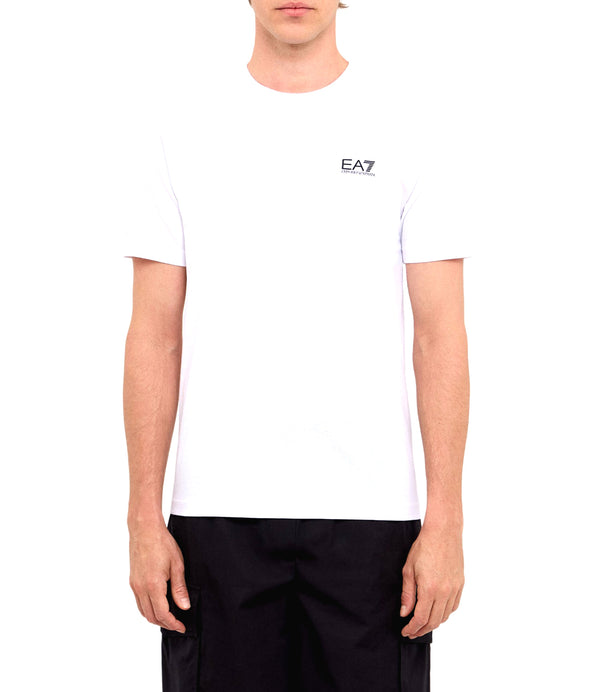 Ea7 Emporio Armani T-shirt Uomo Mod. 8NPT25 PJVPZ 1100 White