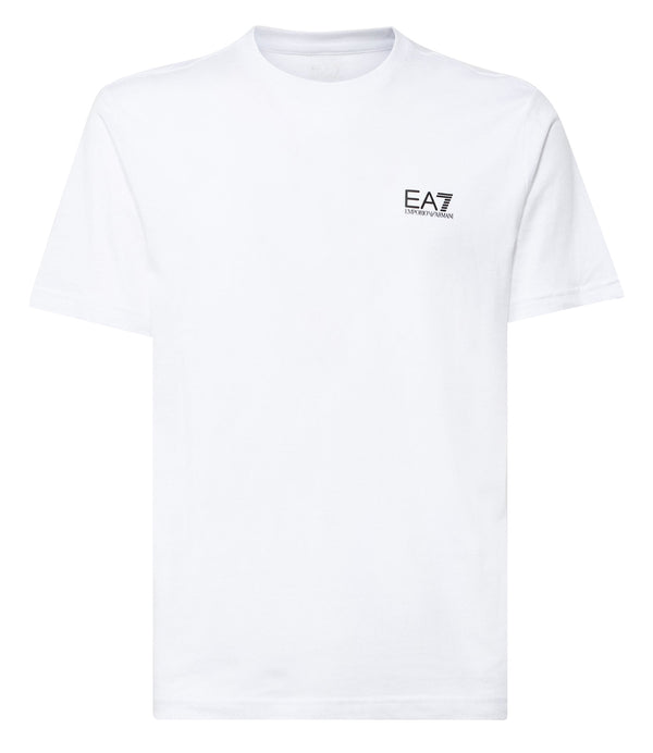 Ea7 Emporio Armani T-shirt Uomo Mod. 8NPT25 PJVPZ 1100 White