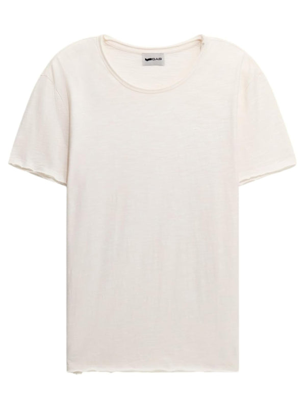 GAS T-shirt Uomo Mod. SCUBA B0264 1583 Bianco