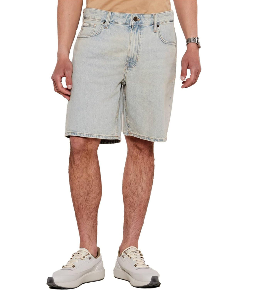 GUESS JEANS Bermuda Jeans Uomo Mod. M4YD37 D5M51 GAL1 Denim