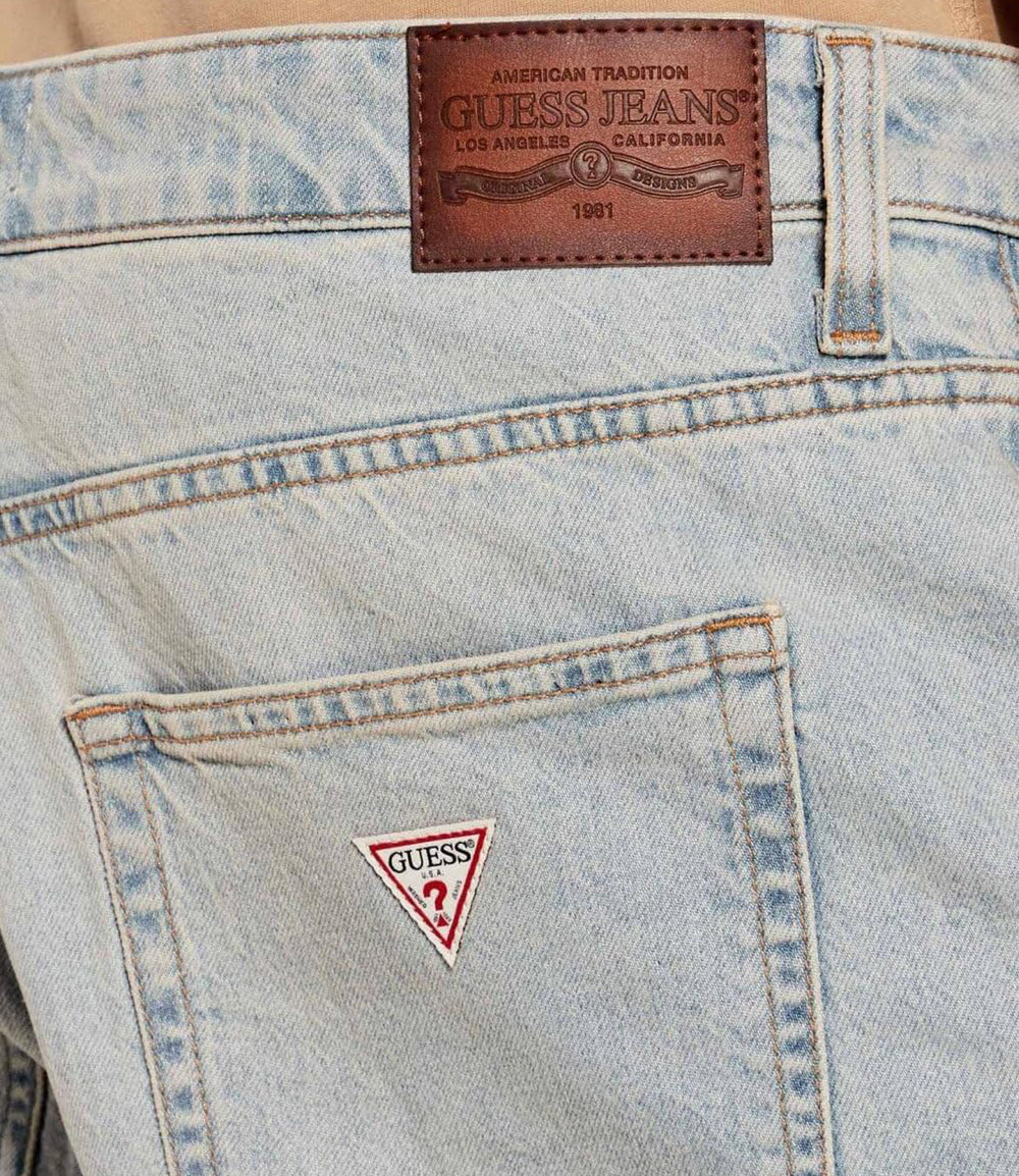 GUESS JEANS Bermuda Jeans Uomo Mod. M4YD37 D5M51 GAL1 Denim
