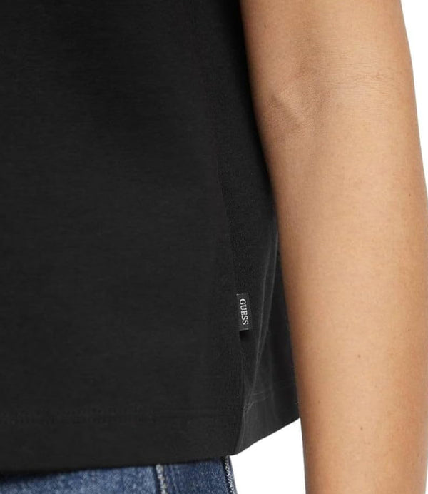GUESS JEANS T-shirt Donna Mod. W4YI76 K8KM0 JBLK Nero