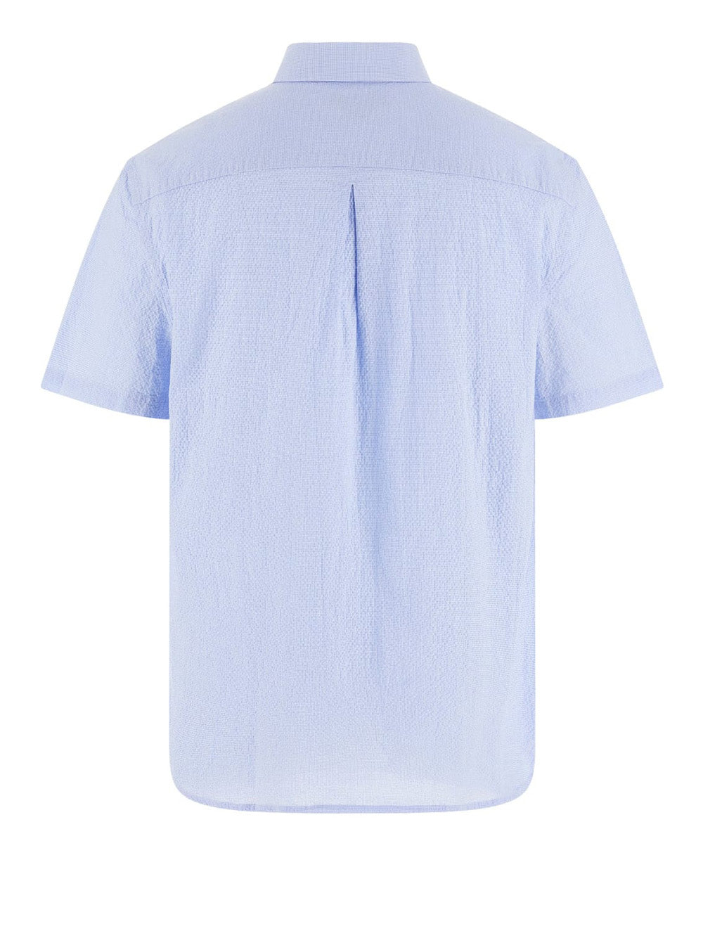 Guess Camicia Manica Corta Uomo Mod. M5GH35 WH7X1 L00K Celeste