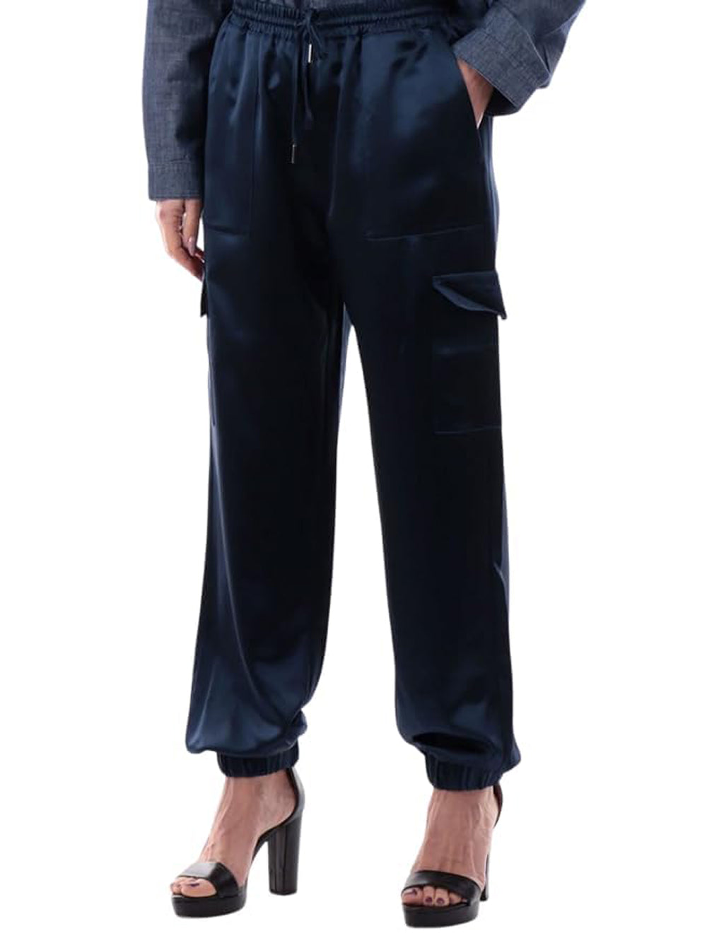 Guess Pantalone Donna Mod. W5GB08 WG7C0 G7P1 Blu