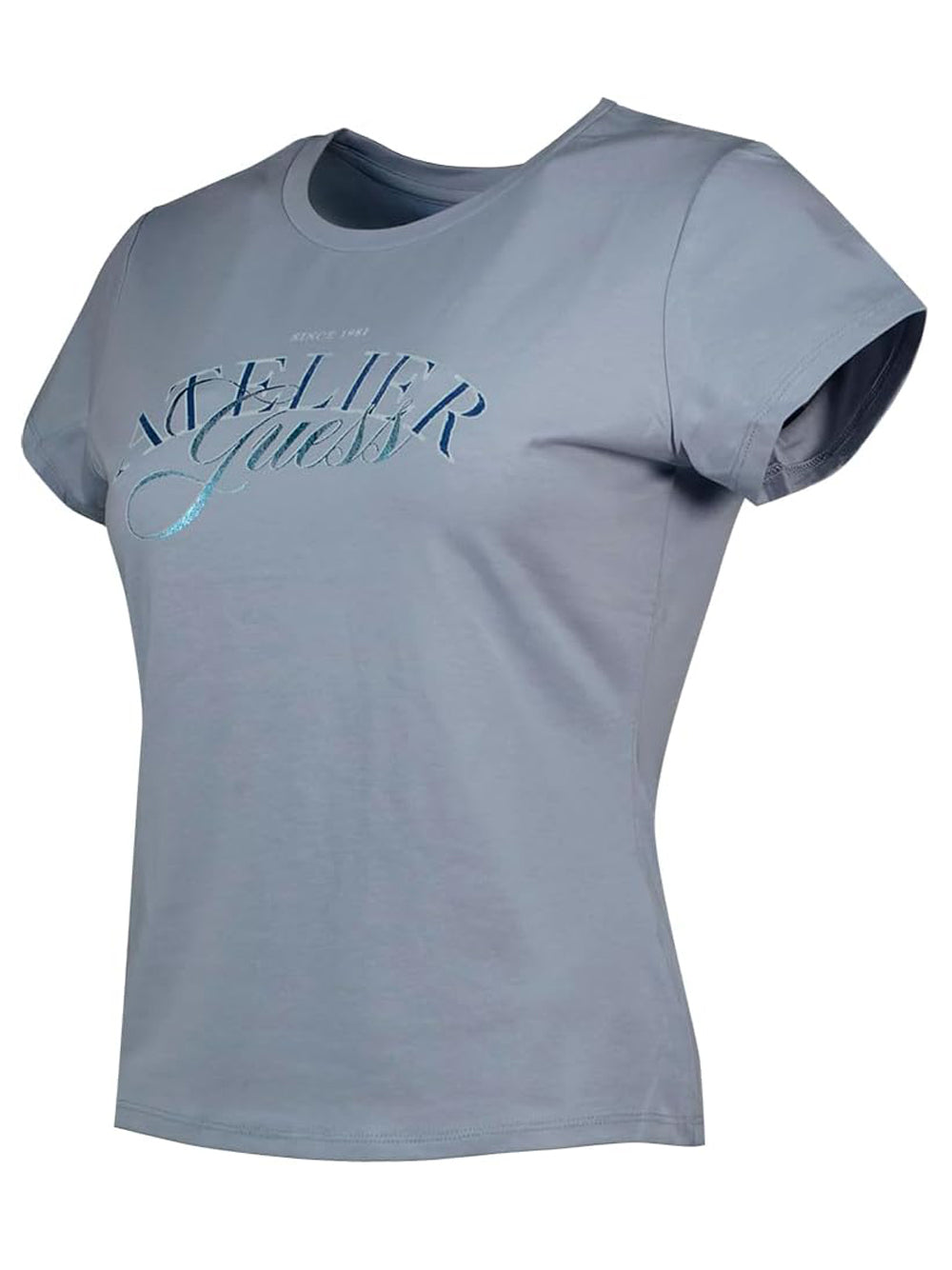Guess T-shirt Donna Mod. W5GI52 K49A1 A70Q Celeste