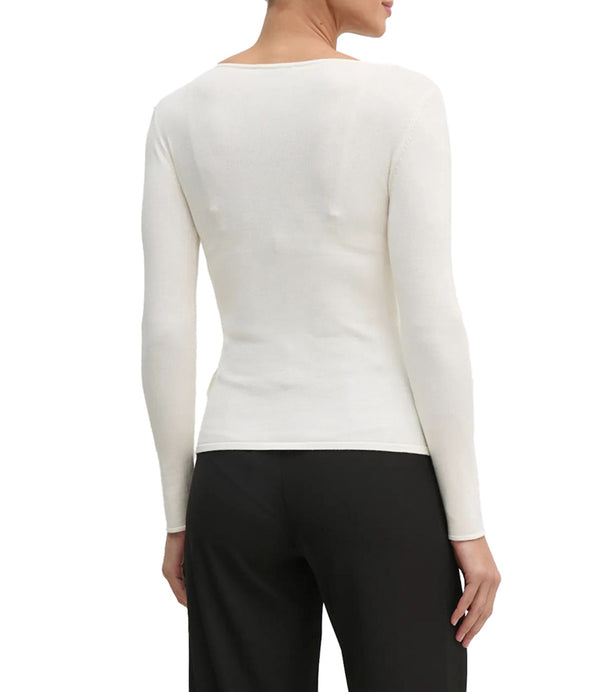 Guess Maglia Donna Mod. W5RR01 Z2YK2 G106 Panna