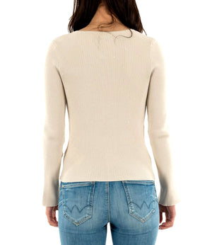 Guess Cardigan Donna Mod. W5RR17 Z34O0 G9L9 Panna