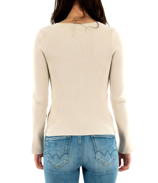 Guess Cardigan Donna Mod. W5RR17 Z34O0 G9L9 Panna